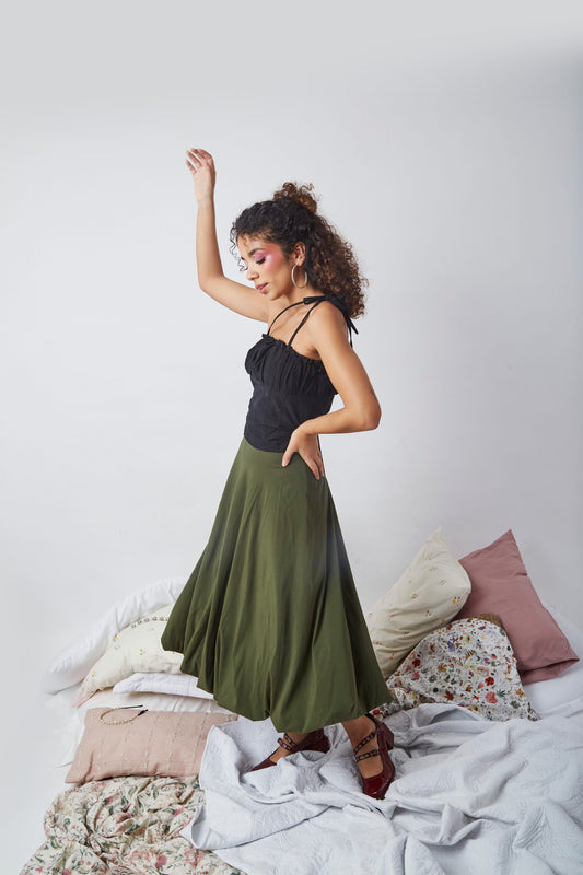 FALDA FALL VERDE